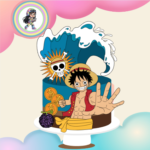 Topo de Bolo - One Piece - Arquivo Digital