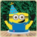 Topo de Bolo - Minions - Arquivo Digital