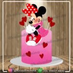 Topo de Bolo - Minnie - Arquivo Digital