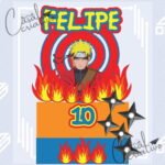 Topo de Bolo - Naruto - Arquivo Digital