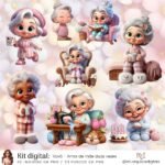 Kit Digital Vovó Amor de Mãe