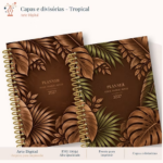 Kit Capa Tropical - Arquivo Digital