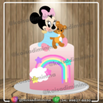 Topo de Bolo - Minnie - Arquivo Digital