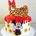 Topo de Bolo - Minnie - Arquivo Digital