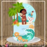 Topo de Bolo - Moana - Arquivo Digital