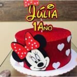 Topo de Bolo - Minnie - Arquivo Digital