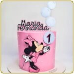 Topo de Bolo - Minnie - Arquivo Digital