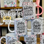 Canecas e Azulejos - Dia dos Professores - Arquivo Digital