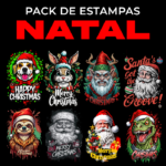 Pack de Estampas Natal - Arquivo Digital