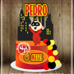 Topo de Bolo - Os Incríveis - Arquivo Digital