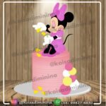 Topo de Bolo - Minnie - Arquivo Digital