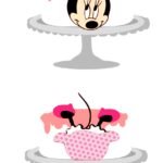 Topo de Bolo - Minnie - Arquivo Digital