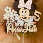 Topo de Bolo - Minnie - Arquivo Digital