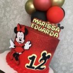 Topo de Bolo - Minnie - Arquivo Digital