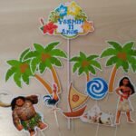 Topo de Bolo - Moana - Arquivo Digital