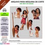 Topo de Bolo - Moana - Arquivo Digital