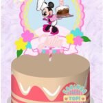 Topo de Bolo - Minnie - Arquivo Digital