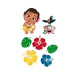 Topo de Bolo - Moana - Arquivo Digital