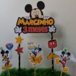 Topo de Bolo - Mickey Mouse - Arquivo Digital