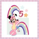 Topo de Bolo - Minnie - Arquivo Digital