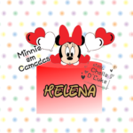 Topo de Bolo - Minnie - Arquivo Digital