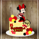 Topo de Bolo - Minnie - Arquivo Digital
