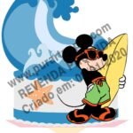 Topo de Bolo - Mickey Mouse - Arquivo Digital