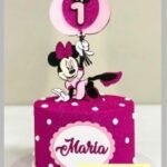 Topo de Bolo - Minnie - Arquivo Digital