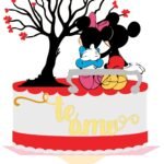 Topo de Bolo - Minnie - Arquivo Digital