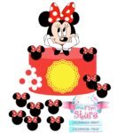 Topo de Bolo - Minnie - Arquivo Digital