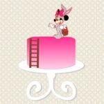 Topo de Bolo - Minnie - Arquivo Digital