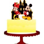 Topo de Bolo - Minnie - Arquivo Digital