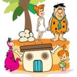 Topo de Bolo - Os Flintstones- Arquivo Digital