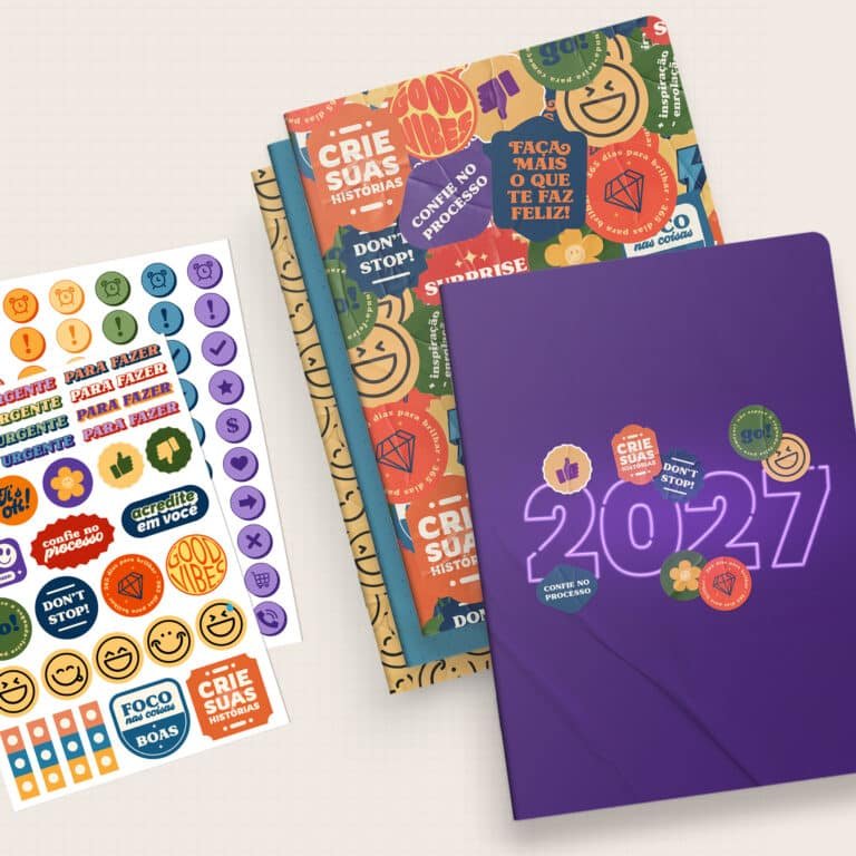 60 - Coleção Stickers 2027 - Brochura Coleção Stickers 2027 - Brochura - Arquivo Digital - Imagem 1