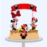 Topo de Bolo - Minnie - Arquivo Digital
