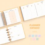 Planner 2027  Datado - Mini - Arquivo Digital
