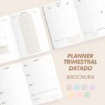 Planner Modular  Trimestral 2027  Datado - A5 - Brochura - Arquivo Digital