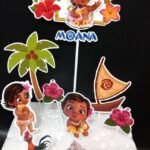 Topo de Bolo - Moana - Arquivo Digital