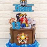 Topo de Bolo - One Piece - Arquivo Digital
