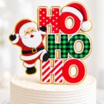 Topo de Bolo - Ho Ho Ho - Arquivo Digital