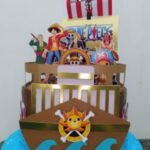 Topo de Bolo - One Piece - Arquivo Digital